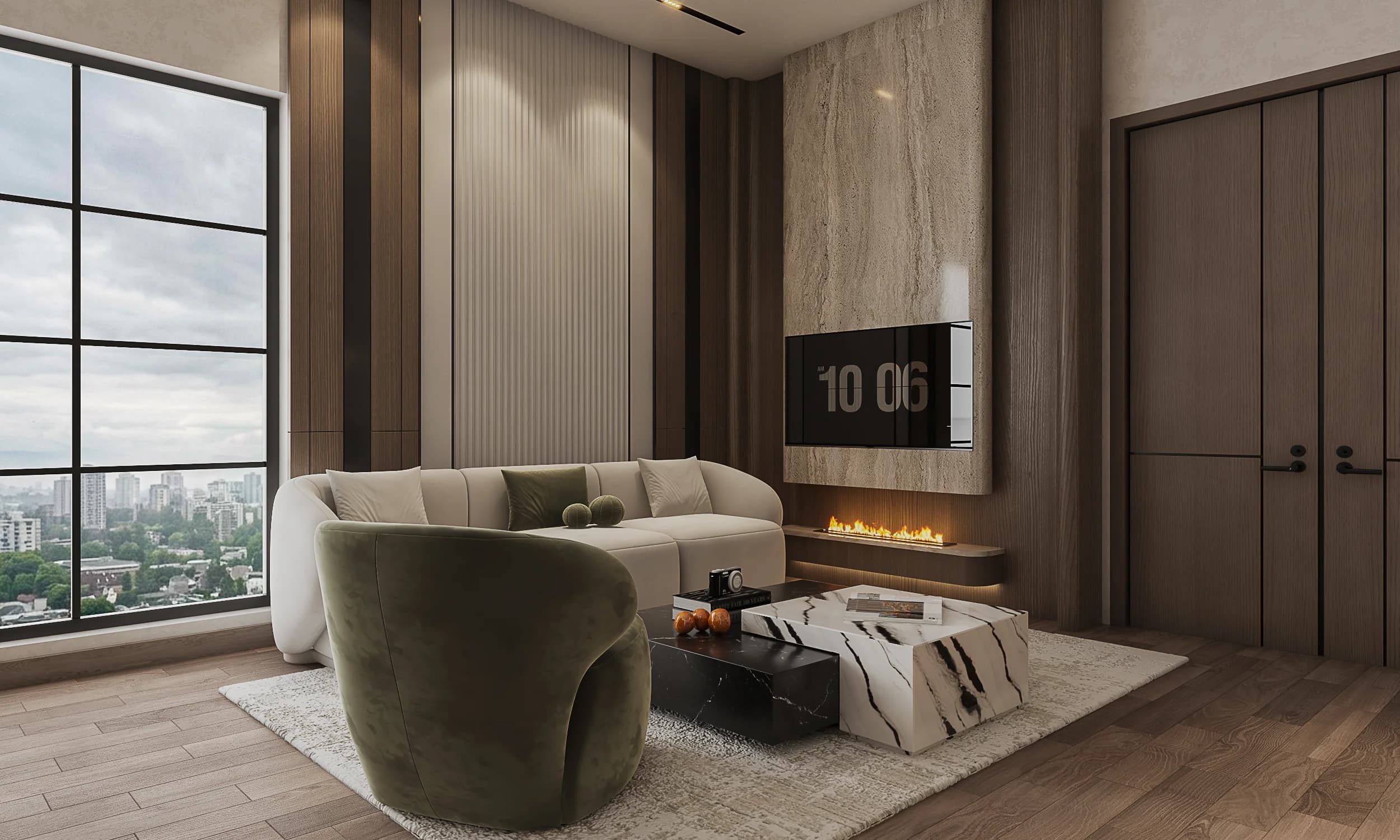 Executive Living Room — View 2